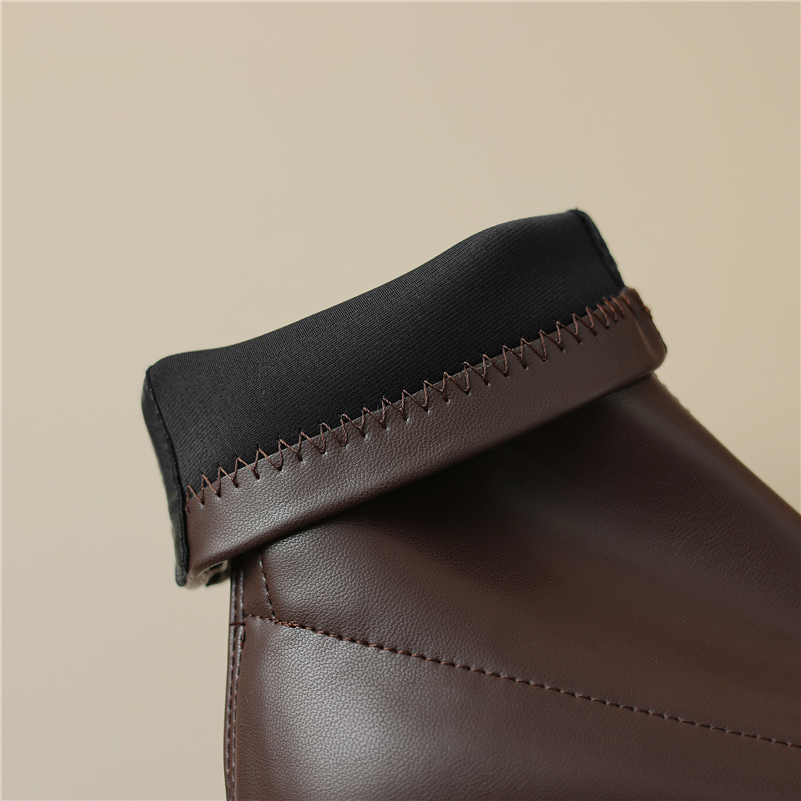 zipper boots color black size 10 for women