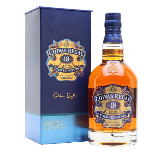 Chivas Regal 12 Year Old Blended Scotch Whisky MUFC Limited Edition 700ml