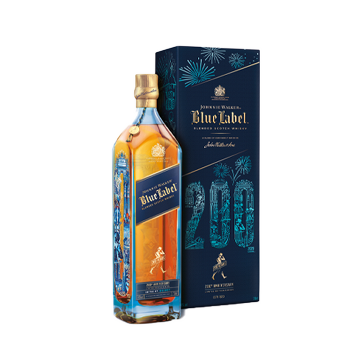 Johnnie Walker Blue Label 200th Anniversary Abv 40 75cl With T Box — The Liquor Shop Singapore 7488