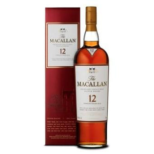 Macallan 12 Year Old Sherry Oak Discontinued Red Box The Liquor Shop Singapore