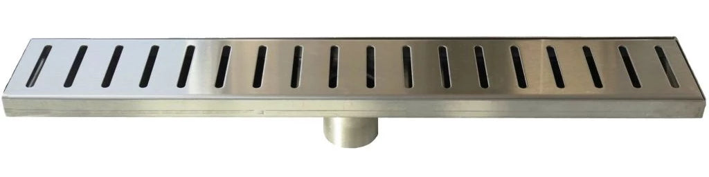 Slotted shower grate