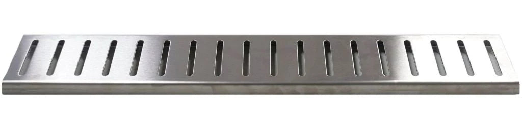 Slotted shower grate