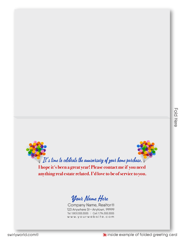 Happy Home Anniversary House A Versary Cards From Your Local Realtor   15433 Happy Home Anniversary Cards For Realtors Real Estate Cards HOUSE A VERSARY 1 1024x1024 