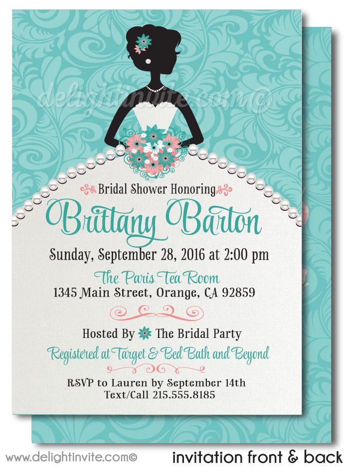 tiffany blue invitations