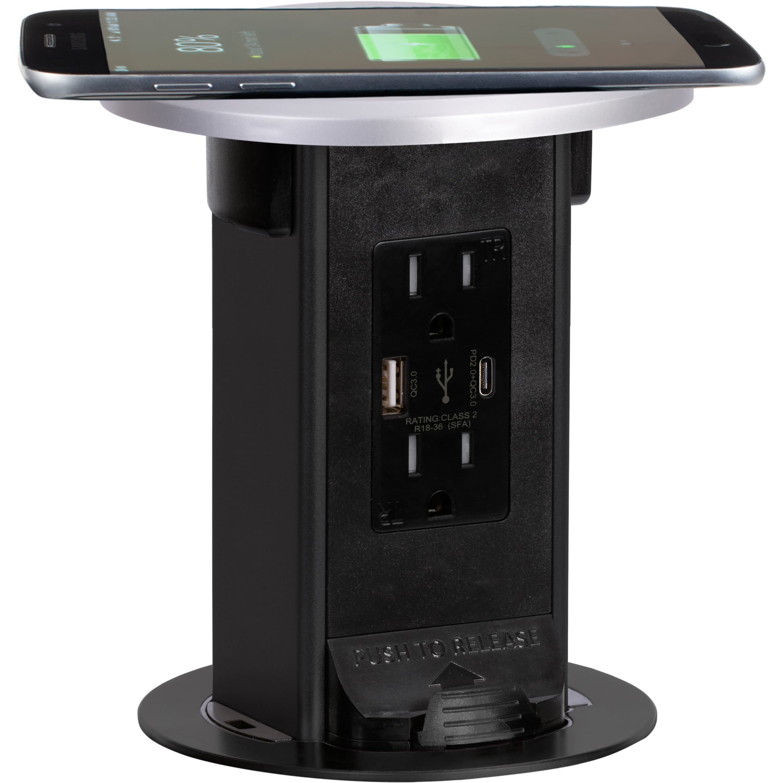 utilfredsstillende te firkant Countertop Pop Up Outlet, 15A USB-A/C, Wireless Charging, Stainless –  Kitchen Power Pop Ups