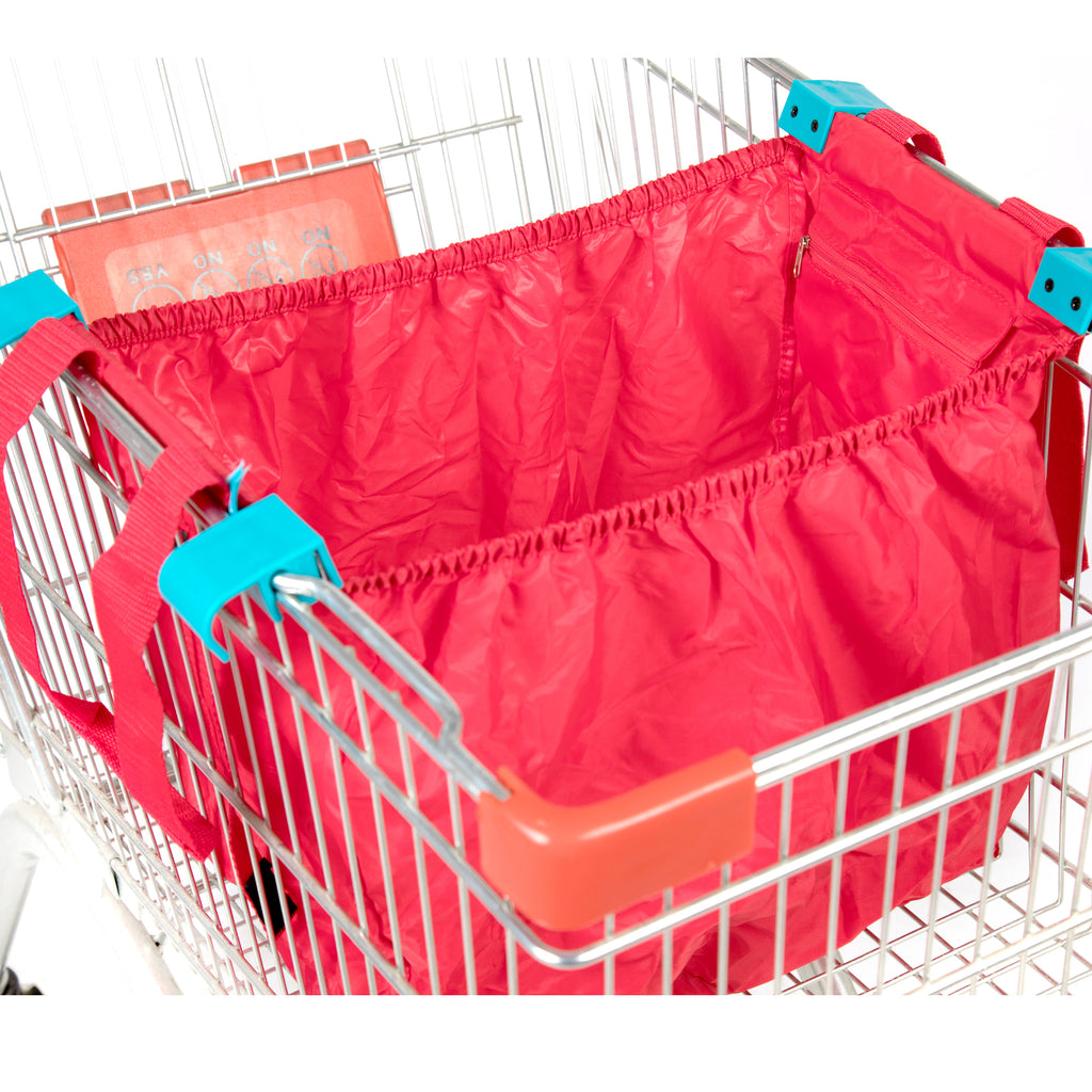 Handy Sandy Reusable Repeat Shopping Universal Cart Bags & Grocery Org