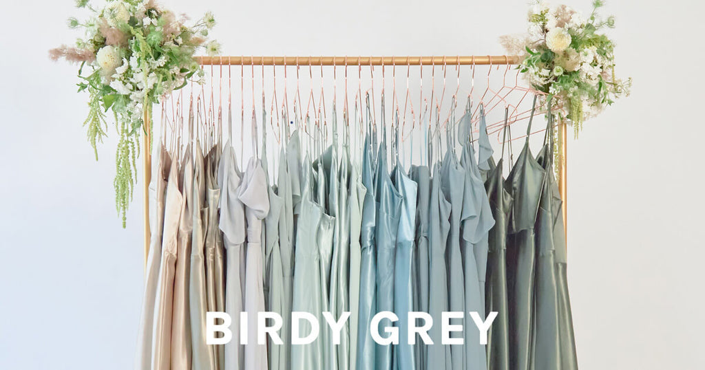 Affordable Marigold Bridesmaid Dresses Birdy Grey