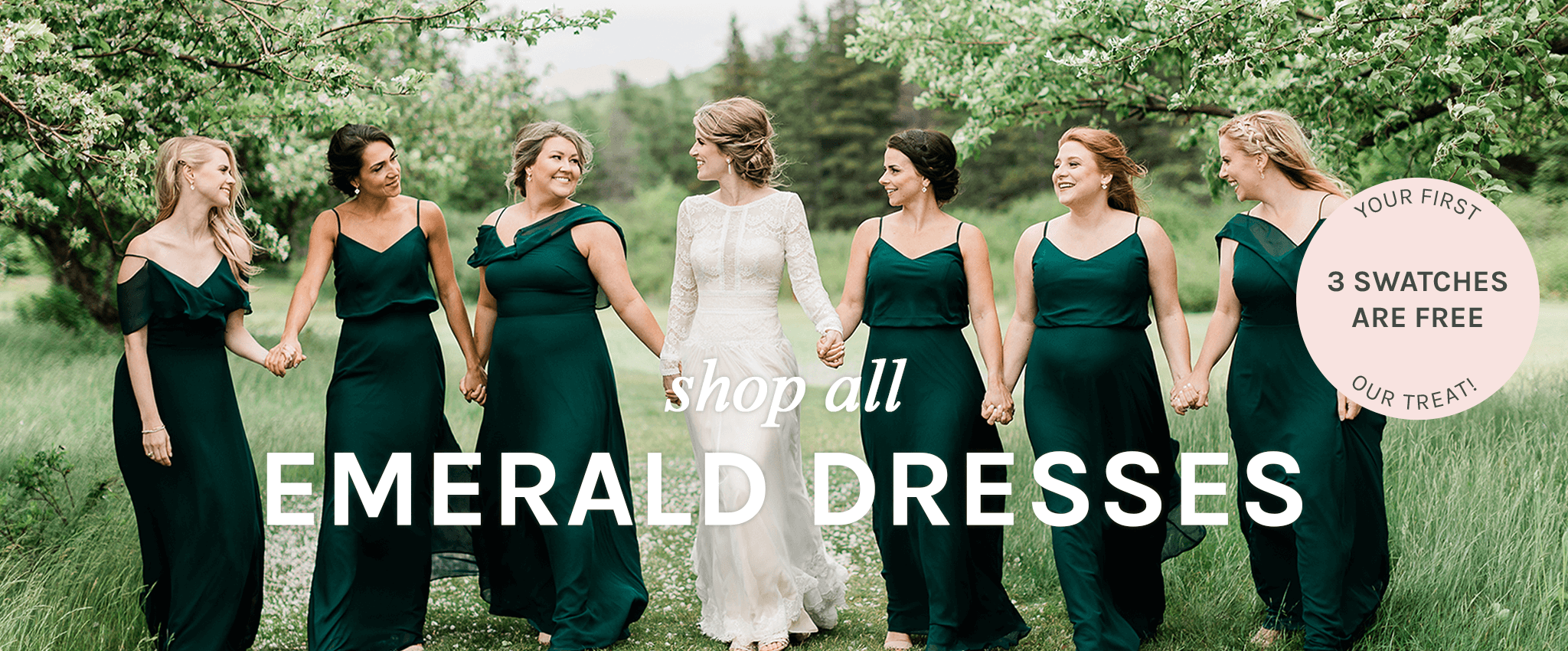 Affordable Emerald Green Bridesmaid Dresses Under $100 – Birdy Grey