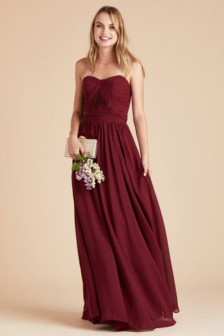 light burgundy bridesmaid dresses
