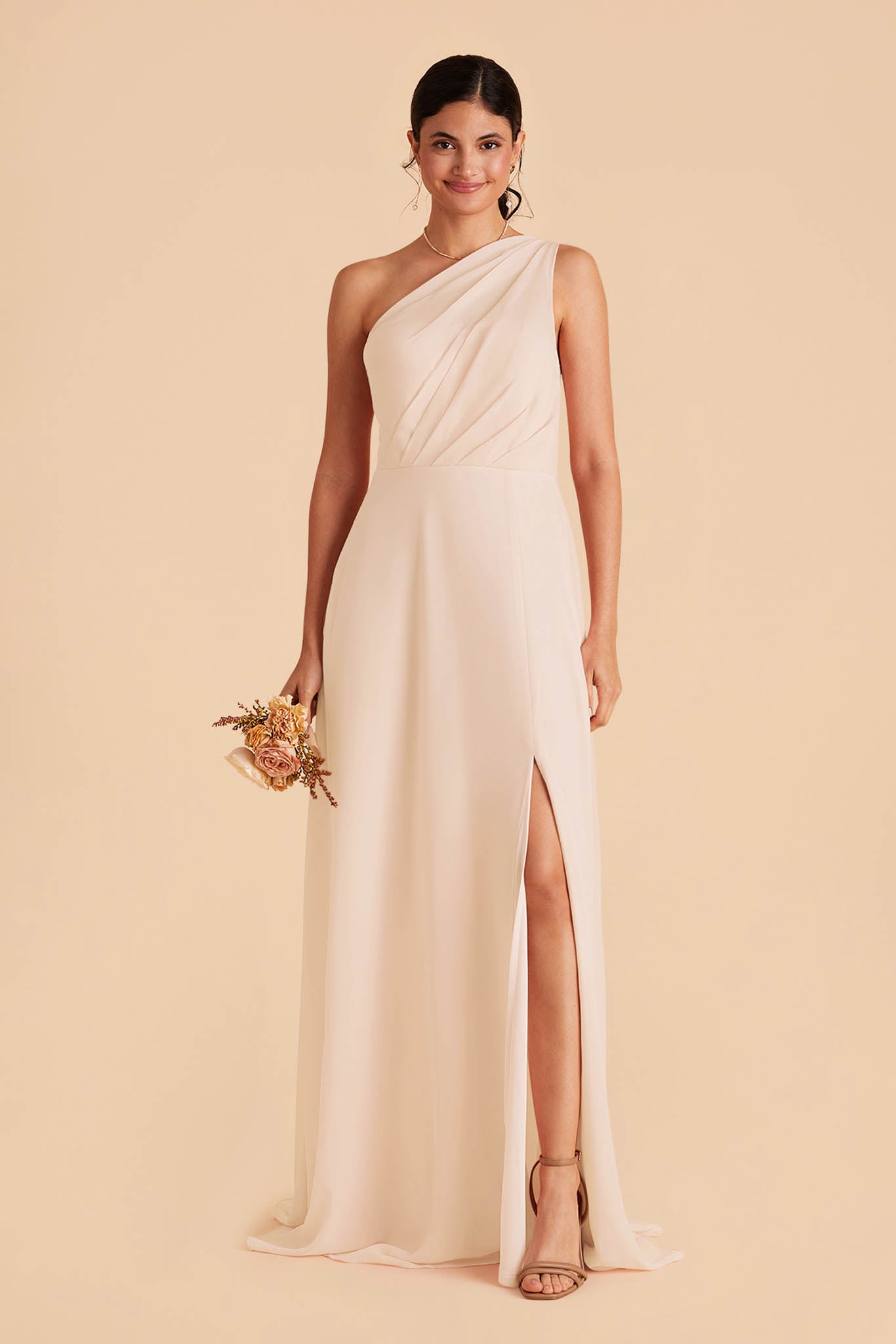Ivory Bridesmaid Dresses With Sleeves
