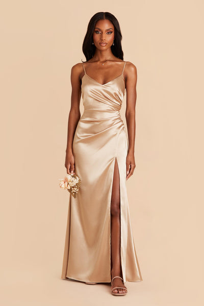 Champagne Gold Sequins Bridesmaid Dresses Country Style Off Shoulder Beach  Junior Wedding Party Guest Gown Maid Of Honor Dress Cheap From  Youxi_dresses, $70.35 | DHgate.Com