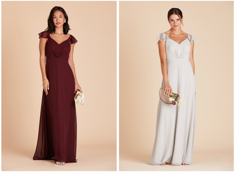 cabernet mother of the bride dresses