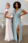 jackson chiffon dress periwinkle blue video 3
