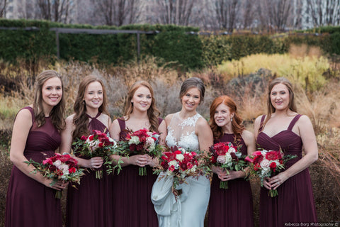 Fall Bridesmaid Colors 101 Birdy Grey