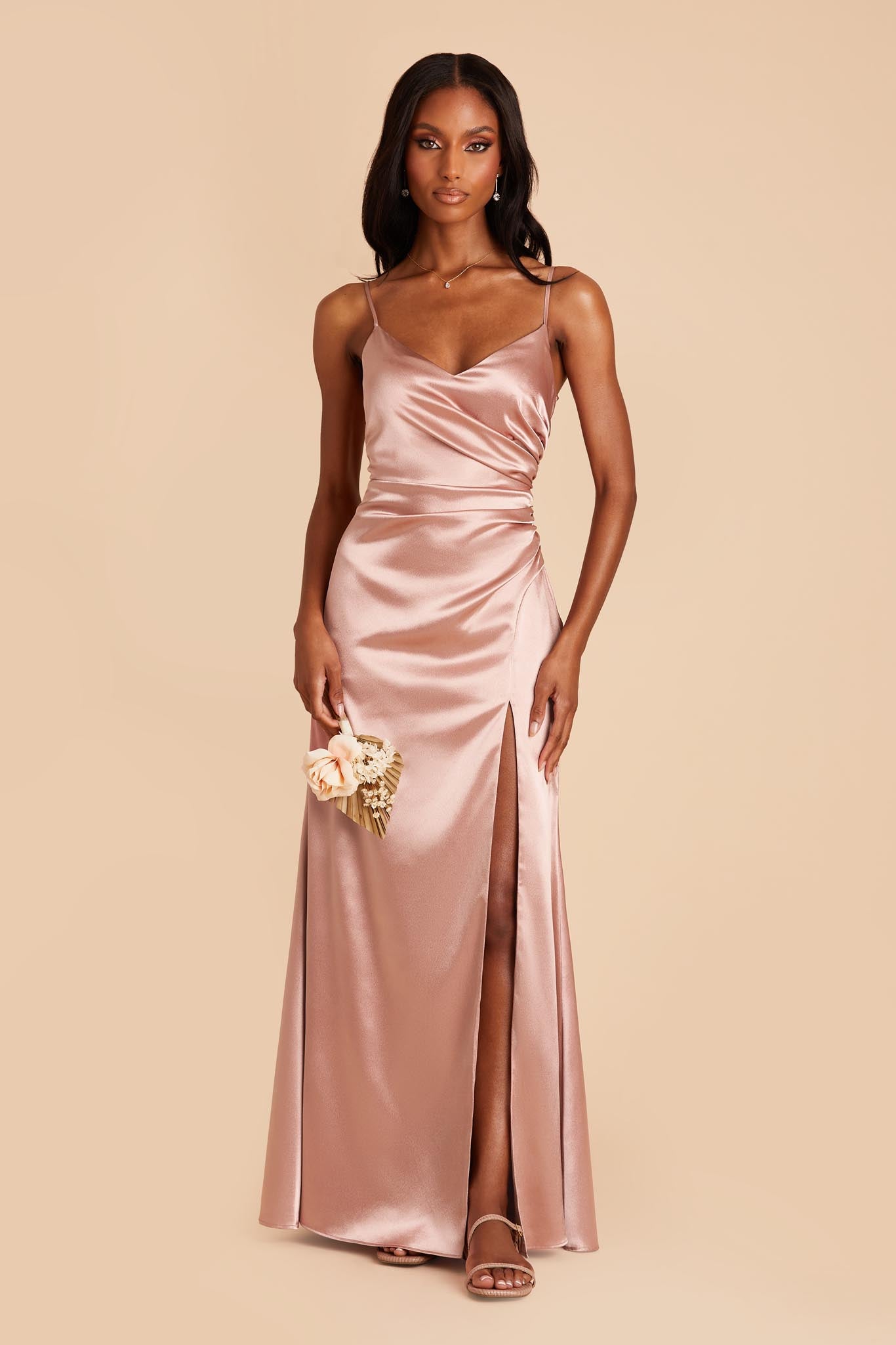 rose gold wedding dresses