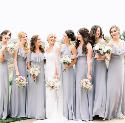 birdy gray bridesmaid