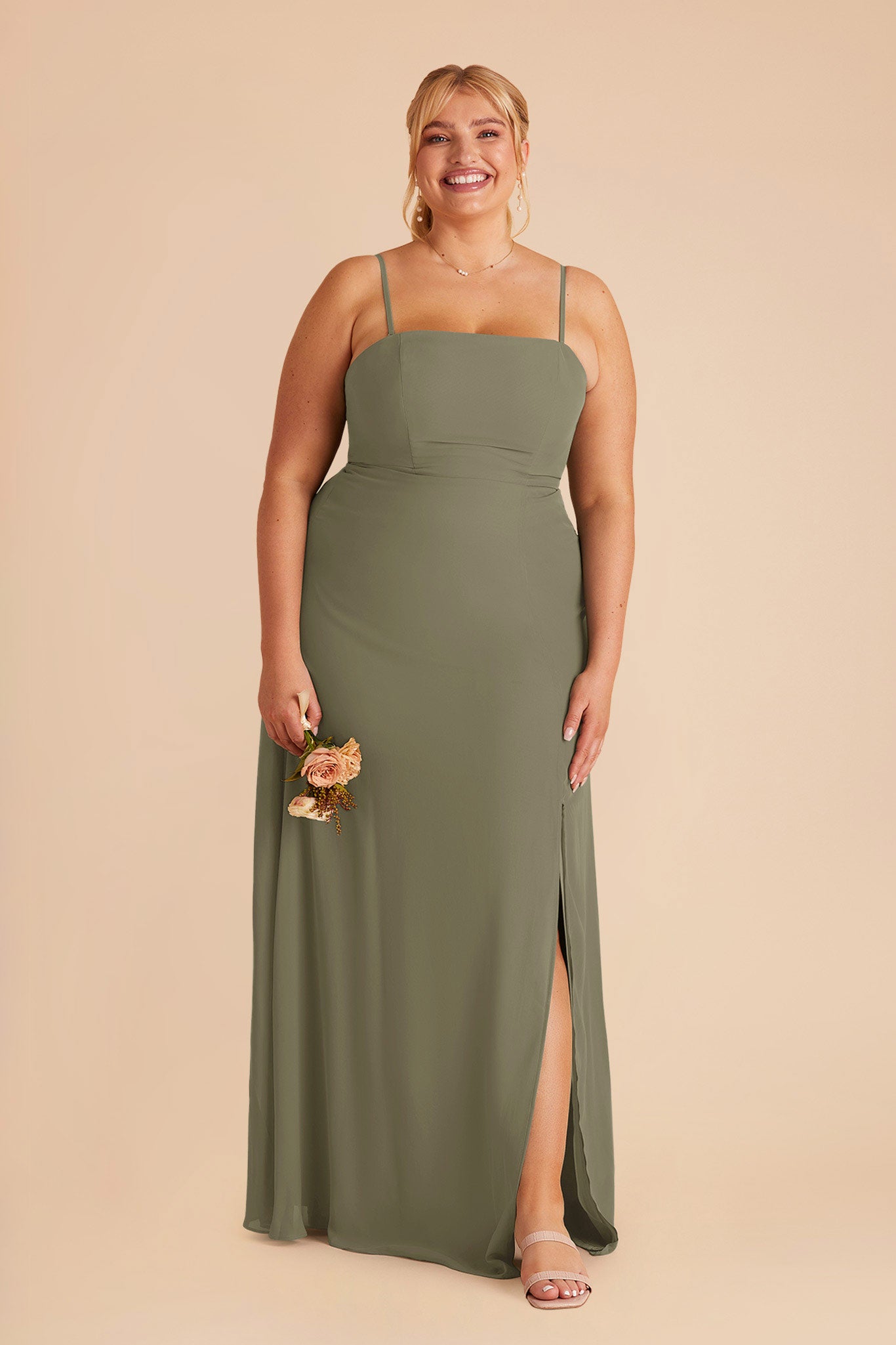 Thyme Chris Chiffon Dress by Birdy Grey