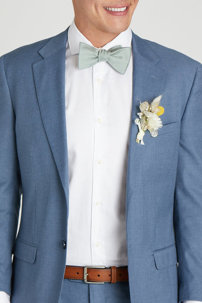 Daniel Groomsman Bow Tie in Sage | Birdy Grey