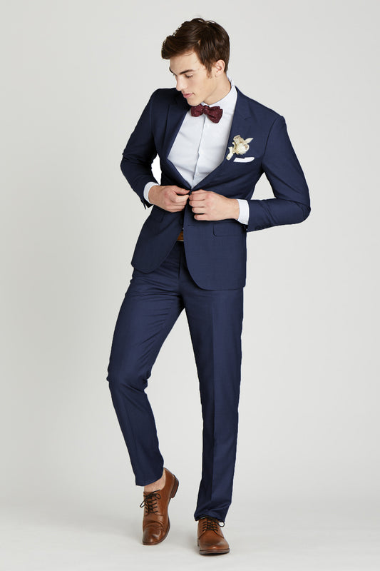 Brilliant Blue Suit Jacket By Suitshop Birdy Grey 