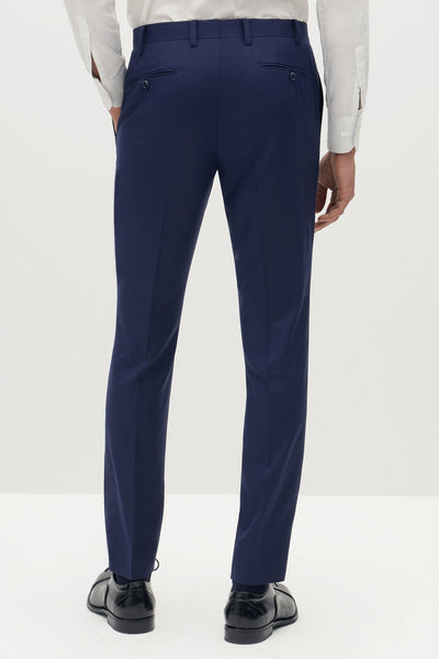 Brilliant Blue Suit Pants by SuitShop | Birdy Grey