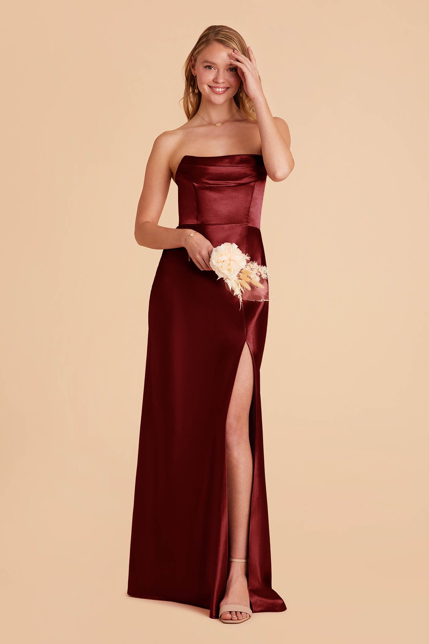 Buy Burgundy Infinity Dress, Wine Multiway Dress 