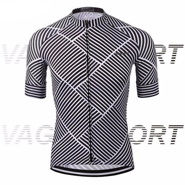 zebra cycling jersey