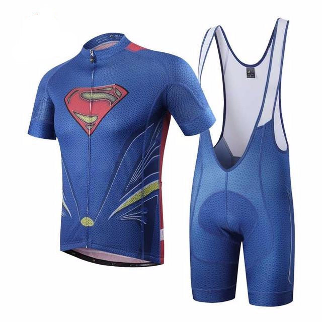 superman cycling jersey