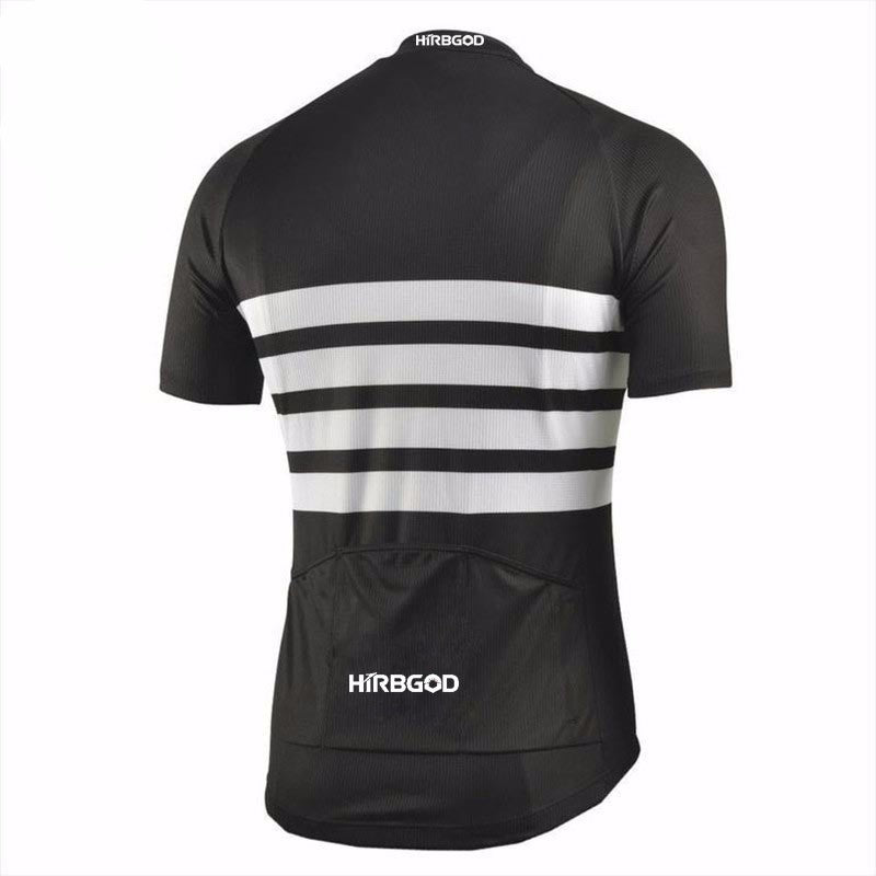 Download White Stripe Cycling Jersey - Quirky Jerseys