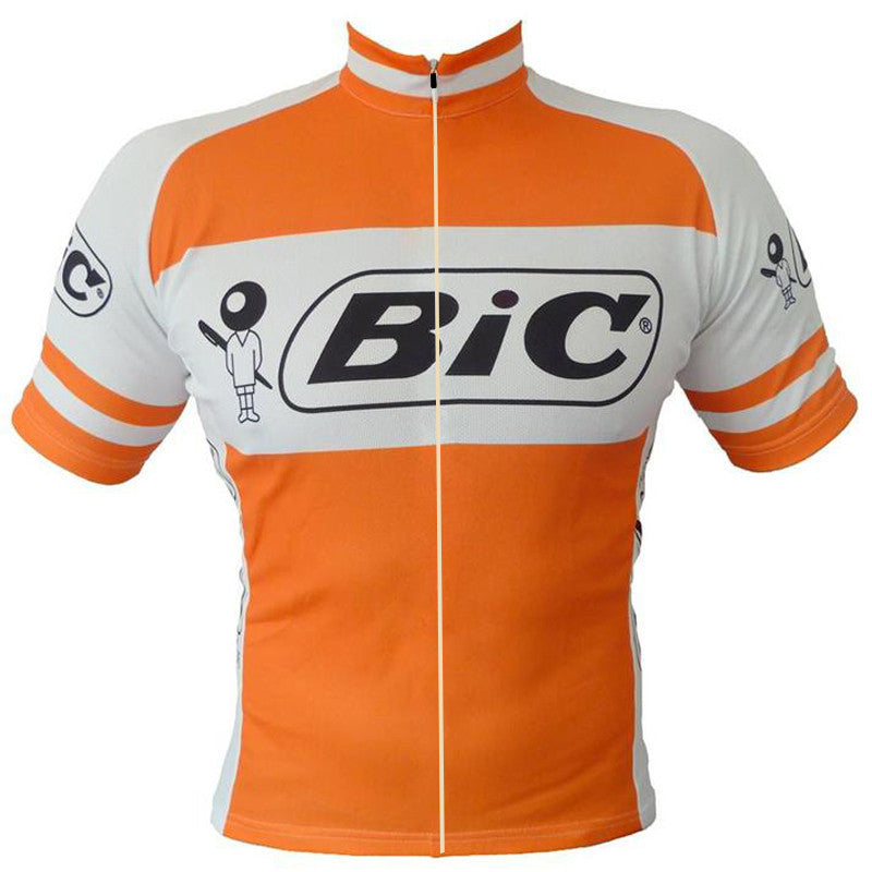 Download BIC Retro Cycling Jersey - Quirky Jerseys