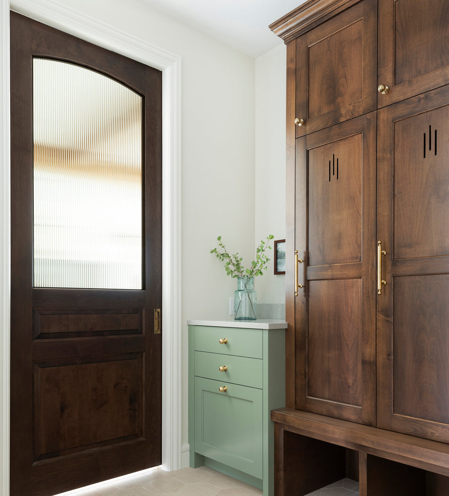 Bootroom with Brass Handles 