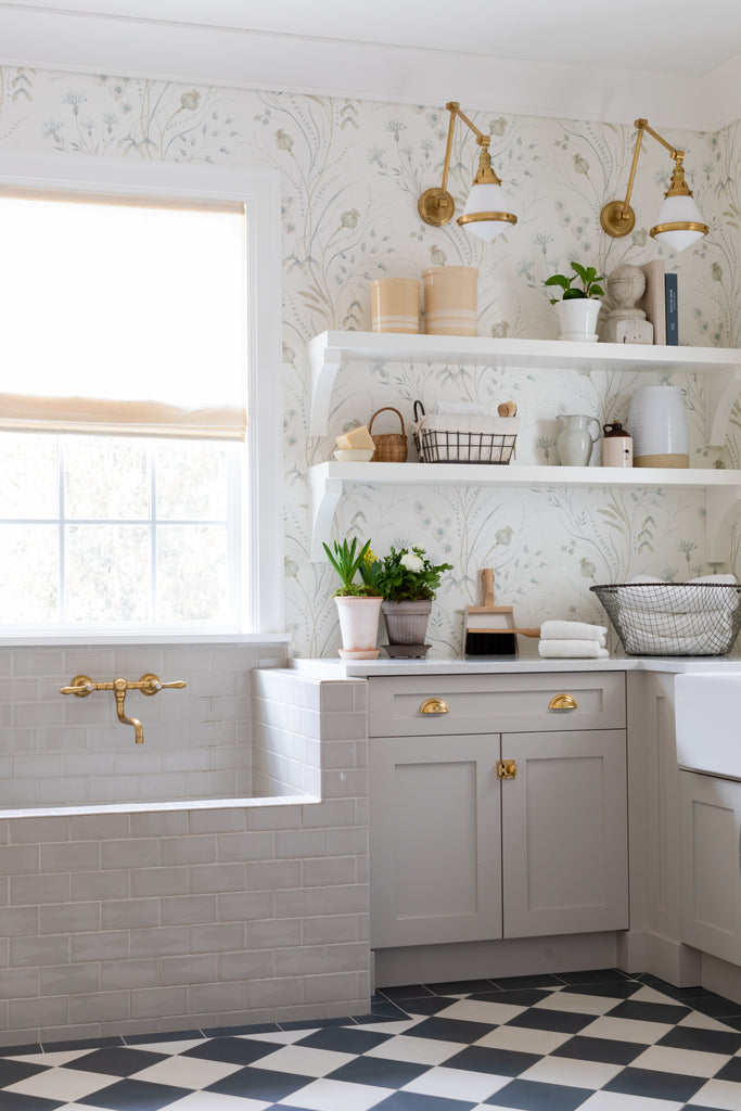 Laundry Room with Dog Bath