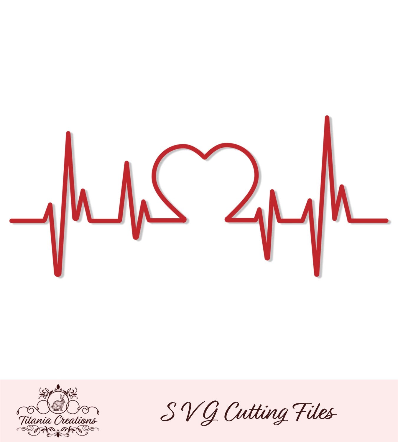 Download Heartbeat Svg Titania Creations