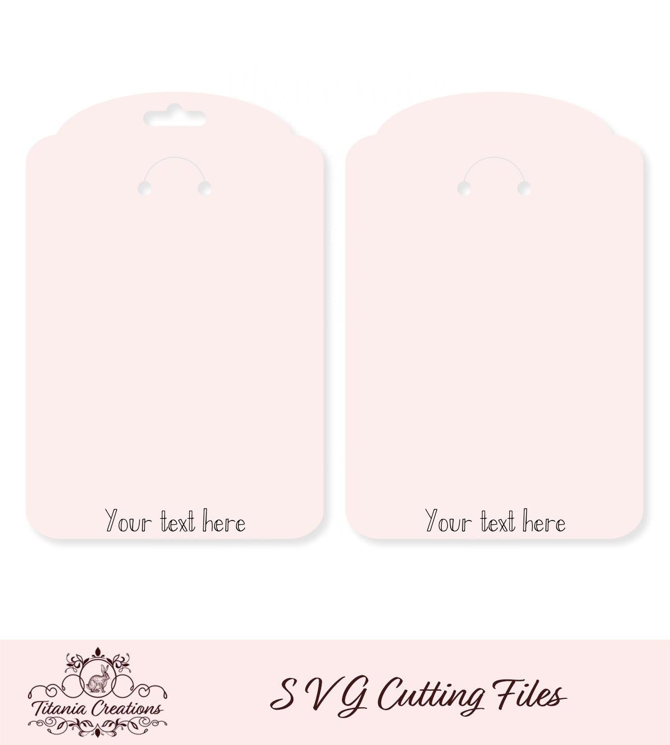 Free Cricut Keyring Display Card Template Free SVG PNG EPS DXF File