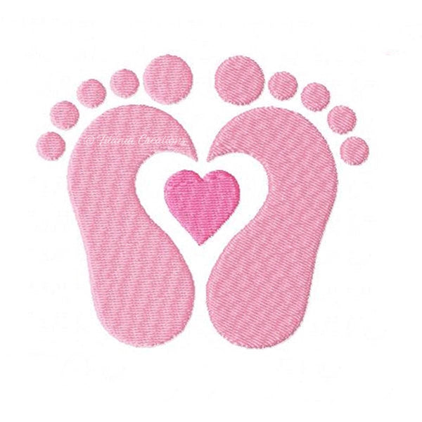 Free Free 128 Heart Baby Feet Svg SVG PNG EPS DXF File