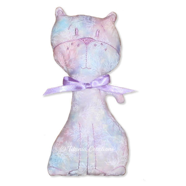 Download ITH Whimsical Cat Stuffie 5x7 6x10 - Titania Creations