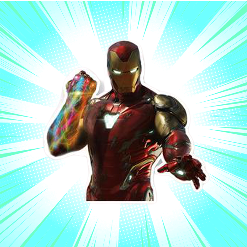 Buy Iron Man Gauntlet Sticker Online | Stickers Merchandise