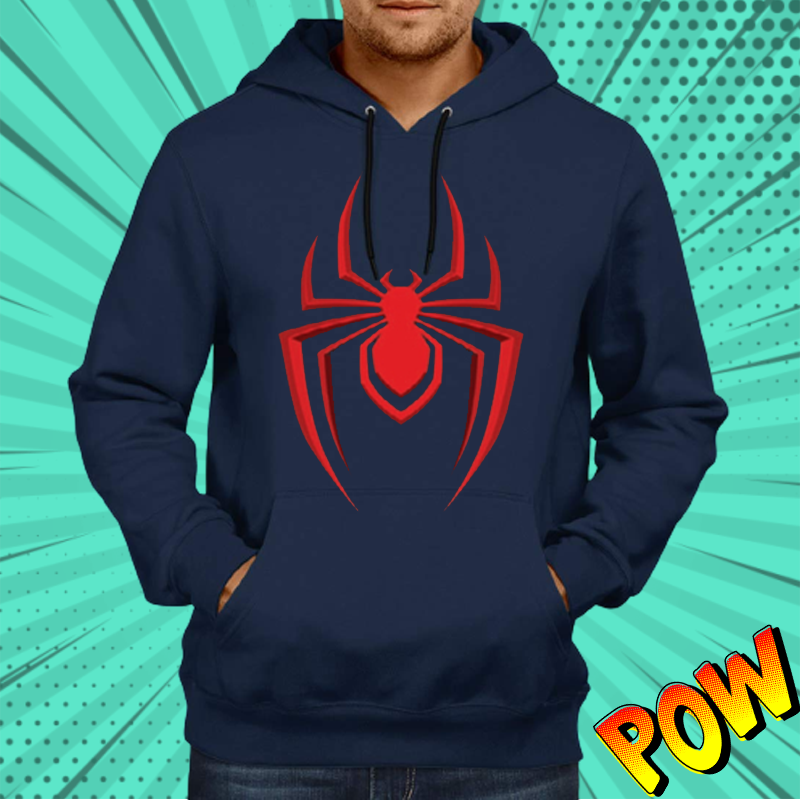 Spiderman 2210 Sky Captain Navy Hoodie