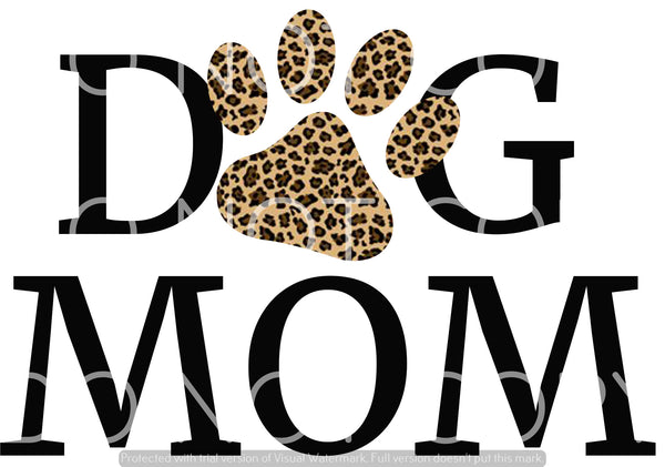Dog Mom - HTV – Lil Things PLT Wholesale