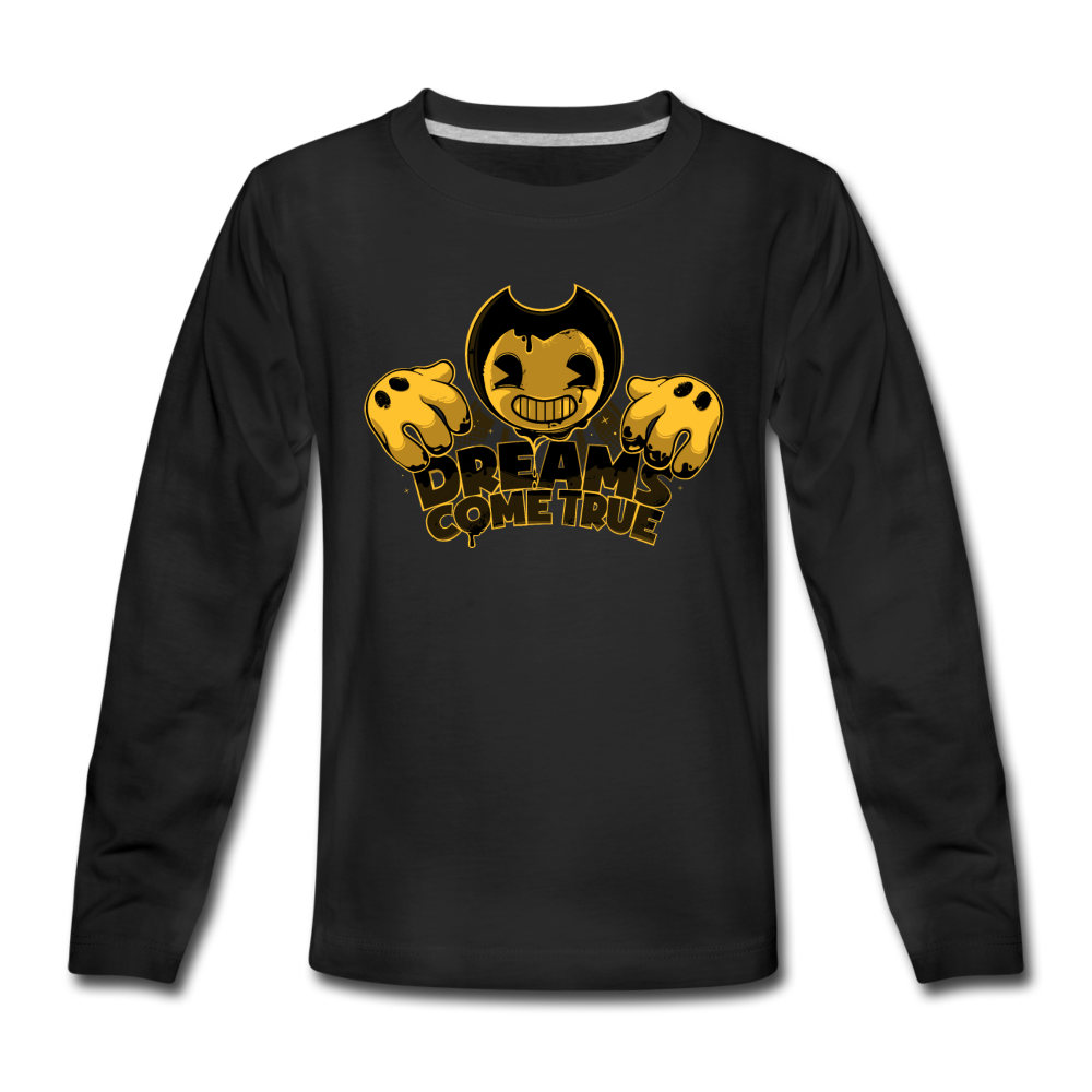 Bendy Dreams Come True Long Sleeve T Shirt Youth Bendy And The Ink Machine Official Store