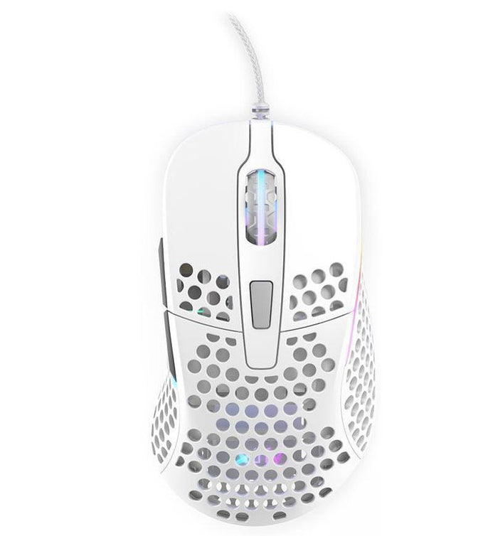 Xtrfy M4 Rgb Ultra Light Gaming Mouse White Click Com Bn