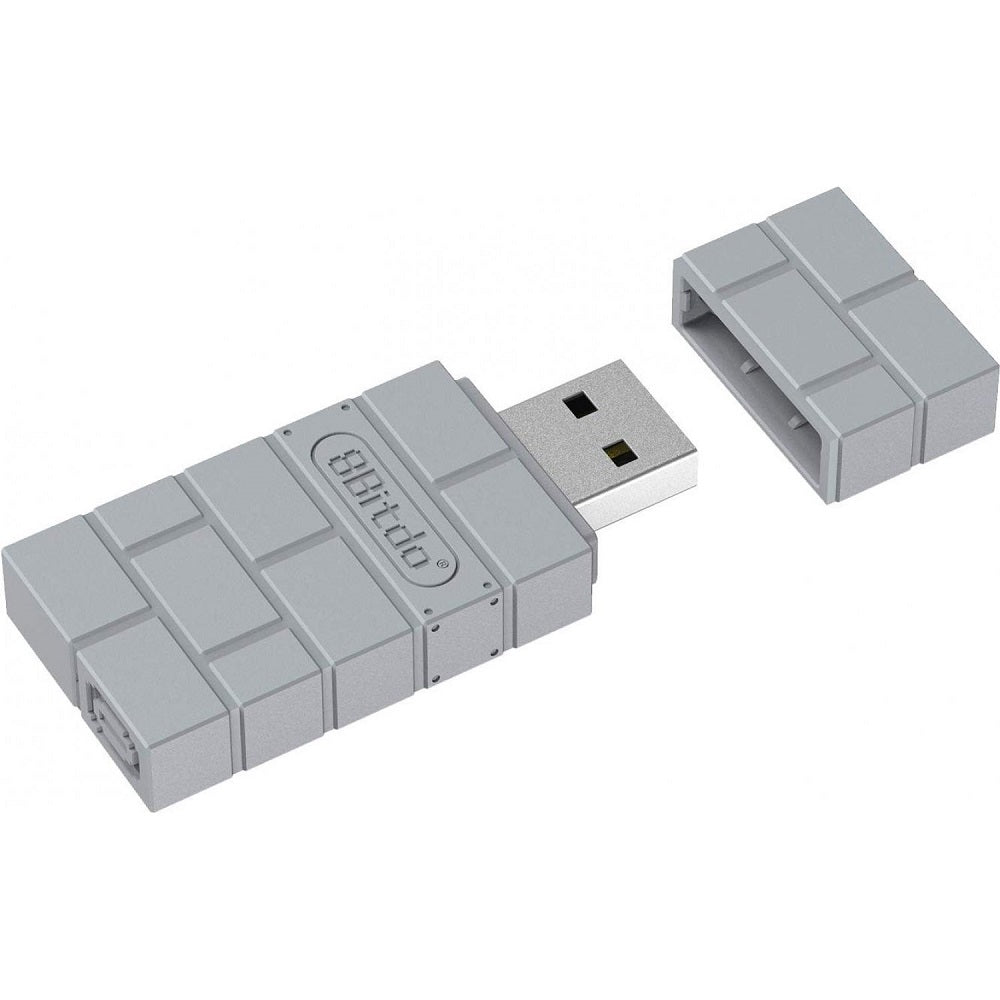 8bitdo Usb Wireless Adapter Gray Bn