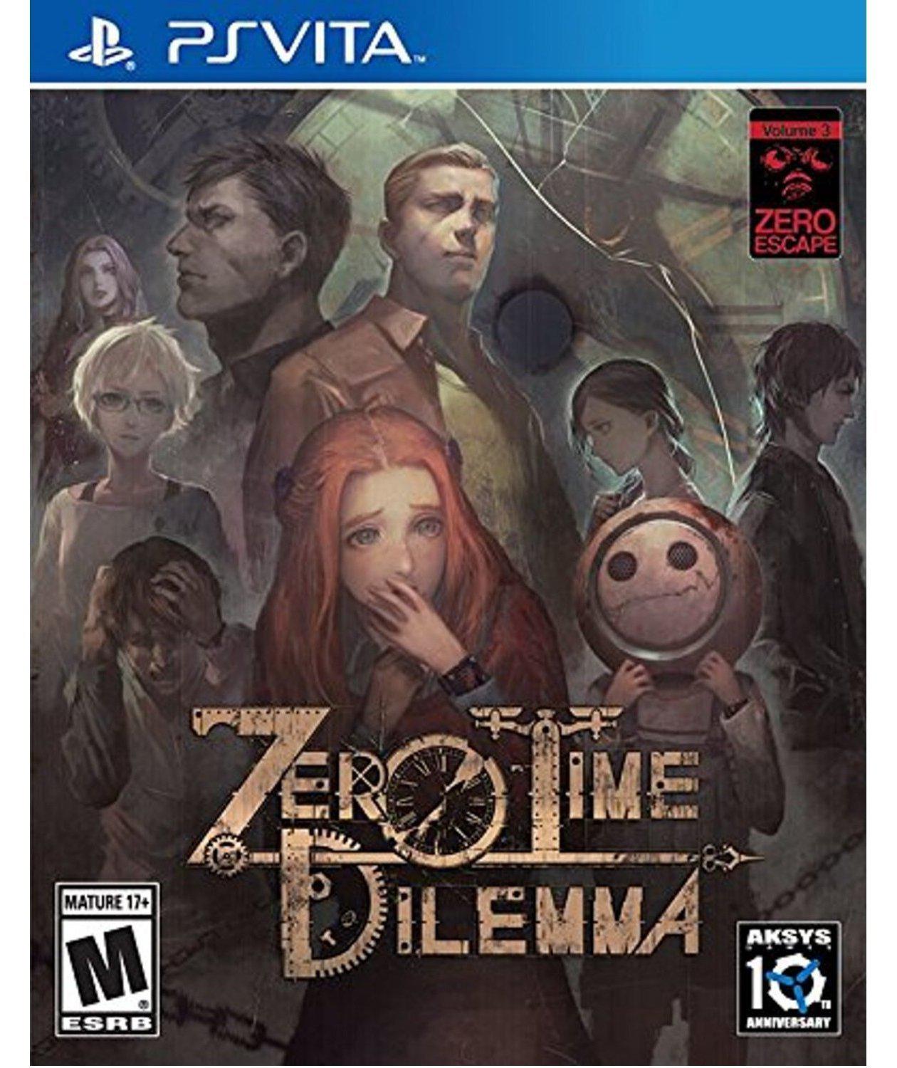 Zero Escape Zero Time Dilemma Playstation Vita Us Click Com Bn