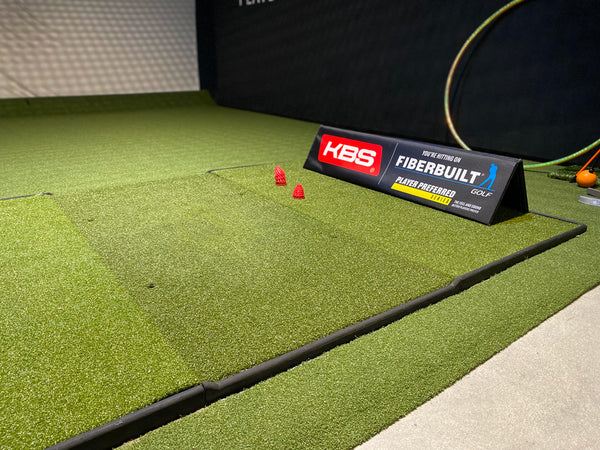 KBS Golf Experience - Fiberbuilt Player Preferred Series Studio Mat - Pure Impact Turf