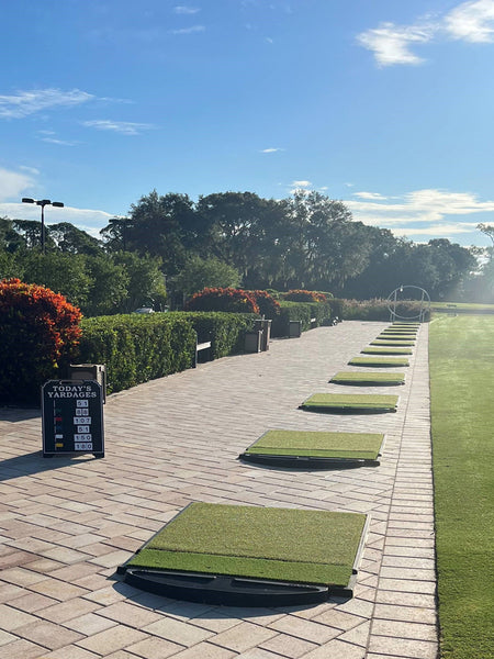 Stoneybrook Golf & Country Club in Sarasota, Florida - Fiberbuilt Grass Series Traditional Mats