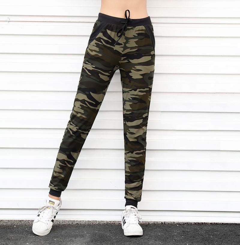 camo jogger women