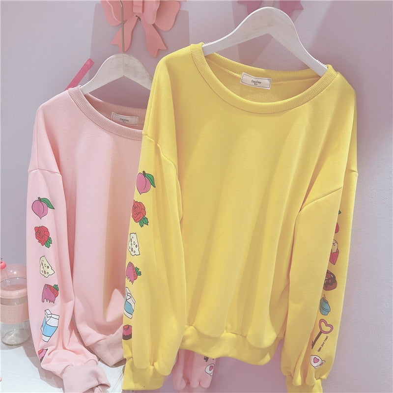 cute long sweatshirts