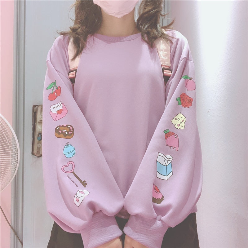 cute long sweatshirts