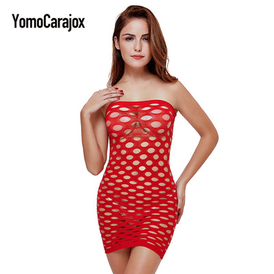 Sundress Erotica - Female Women Erotic Porn Sexy Lingerie Fishnet Seamless Crotch Mini Dr -  Younger21