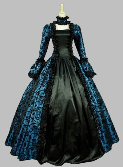 Renaissance Victorian Dress Ball Gown Vampire Halloween/Southern Belle ...