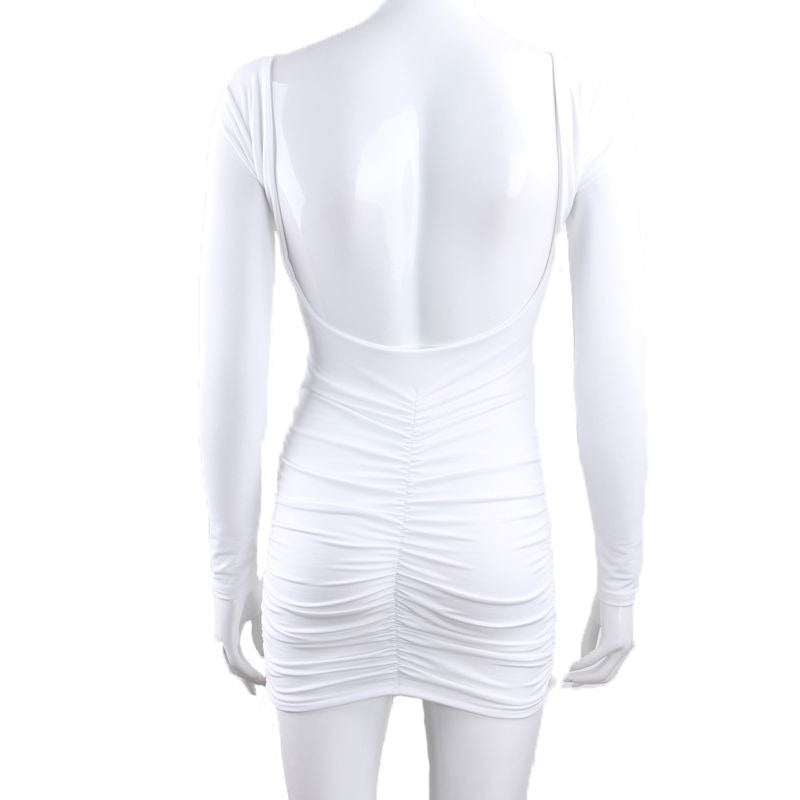 white dress clubwear